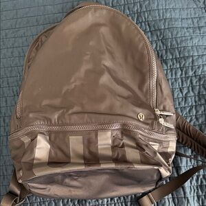 lululemon athletica black Backpack